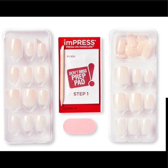 ImPress Press On Manicure Bare but Better in ALL NATURAL - Picture 3 of 7